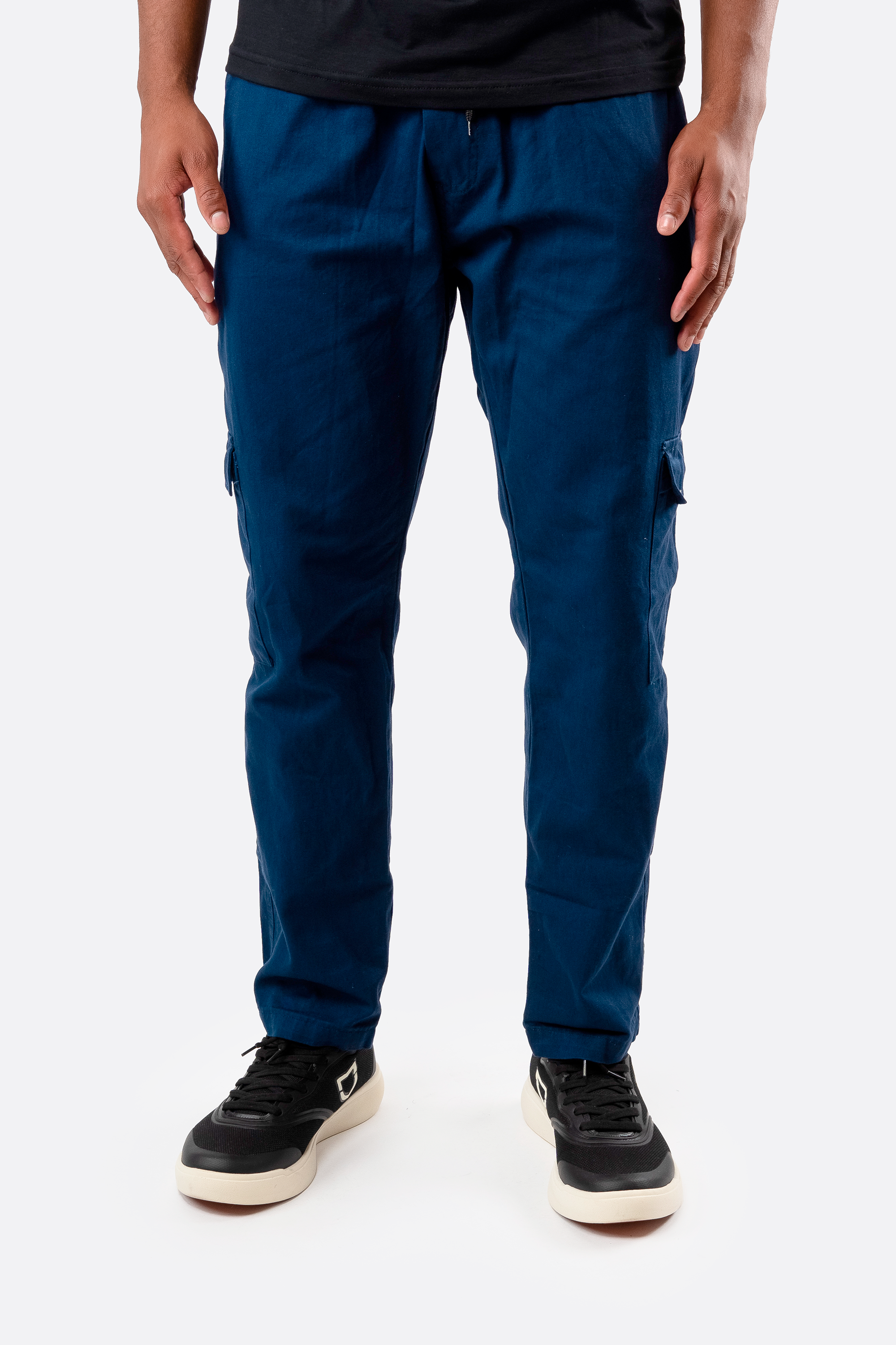 Calça Cargo Emive Basic Marinho