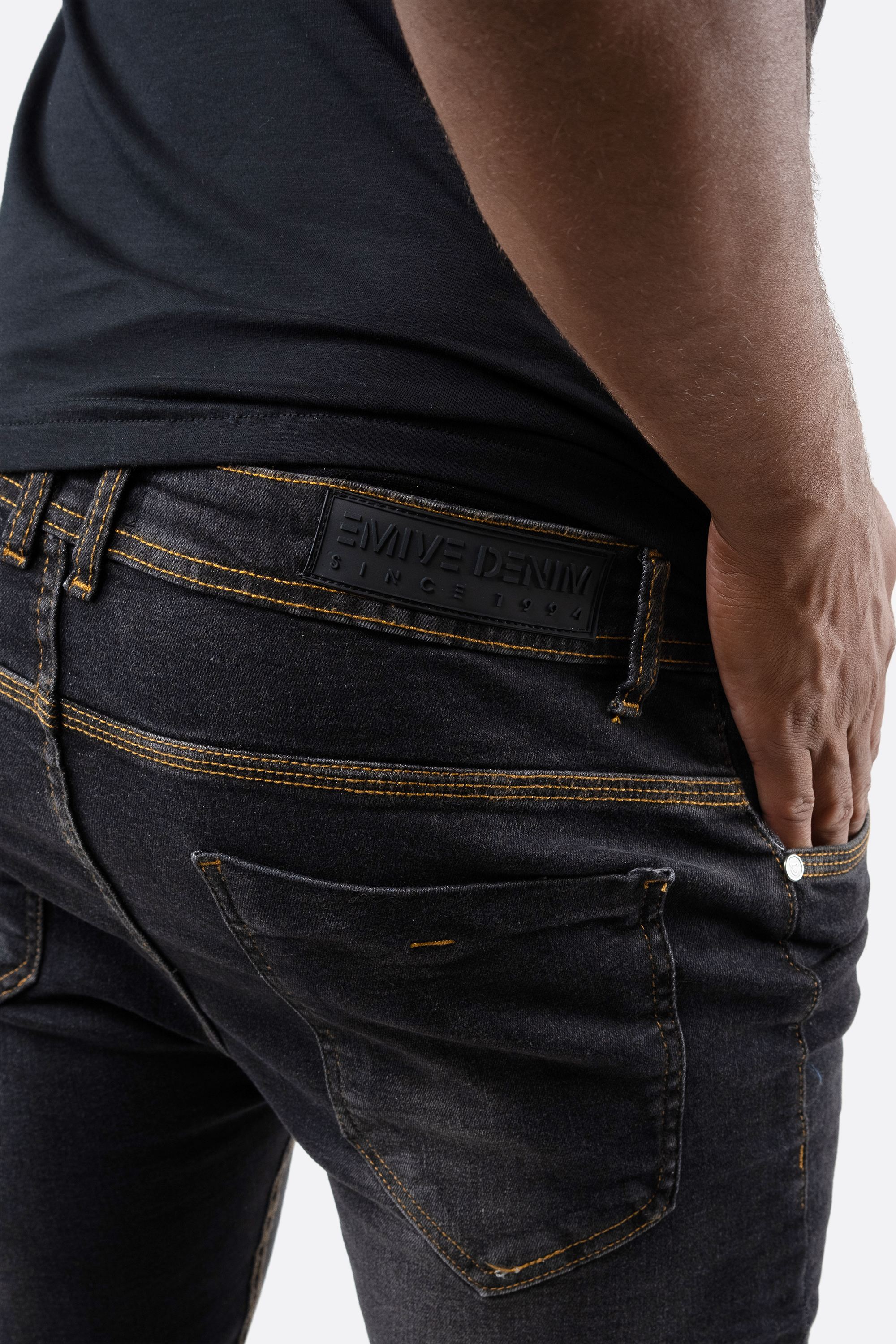 Calça Jeans Emive Skinny Trademark Preto
