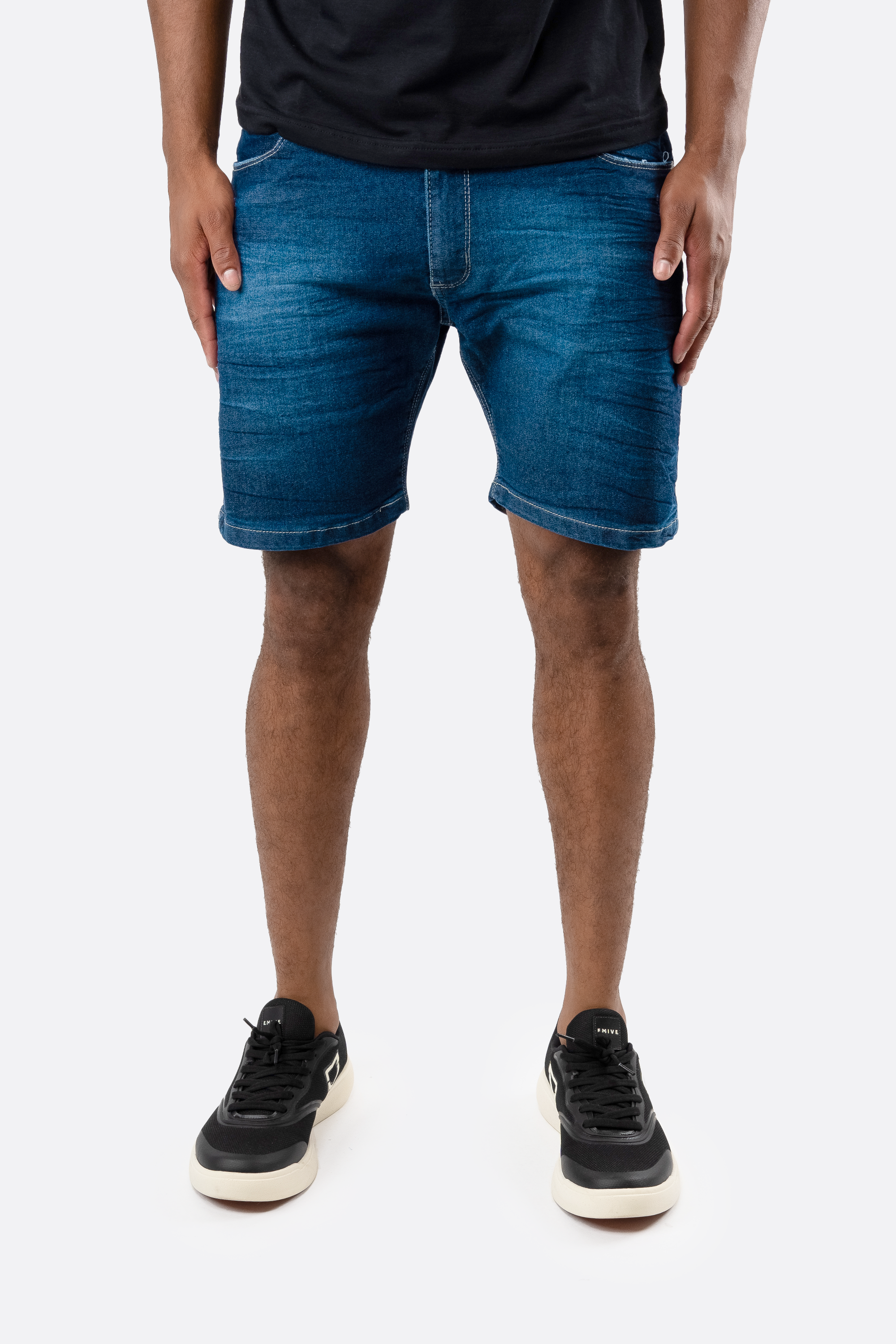 Bermuda Emive Jeans Classic Azul