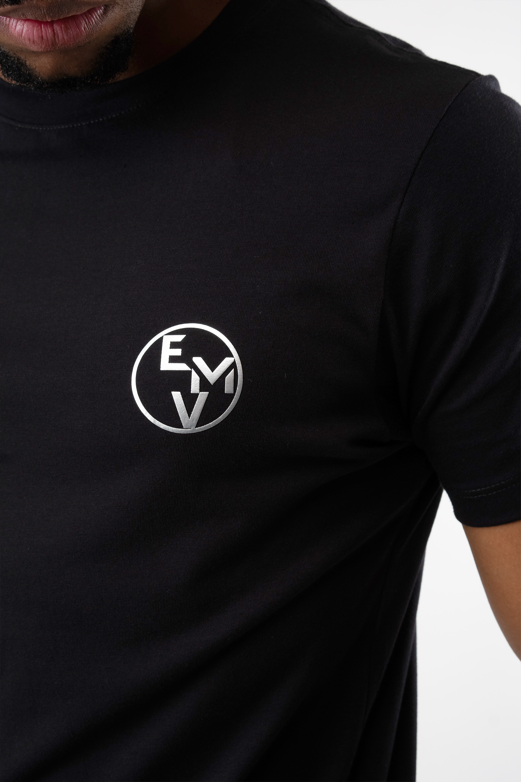 Camiseta Emive Long Mirror Preto