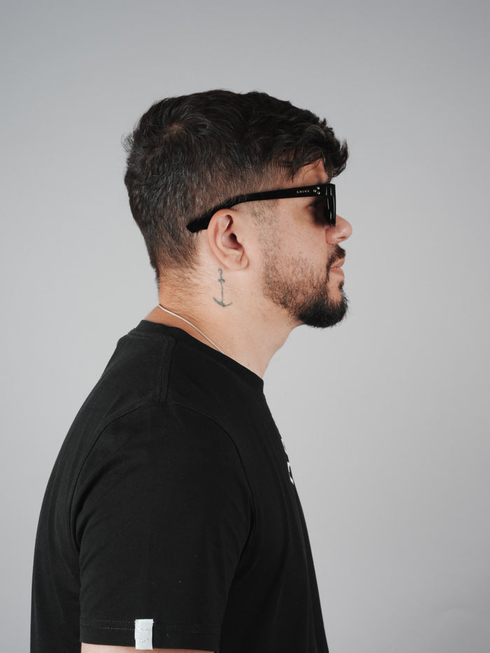 Óculos Escuro Emive Cameleon - Preto / Lente escura - perfil