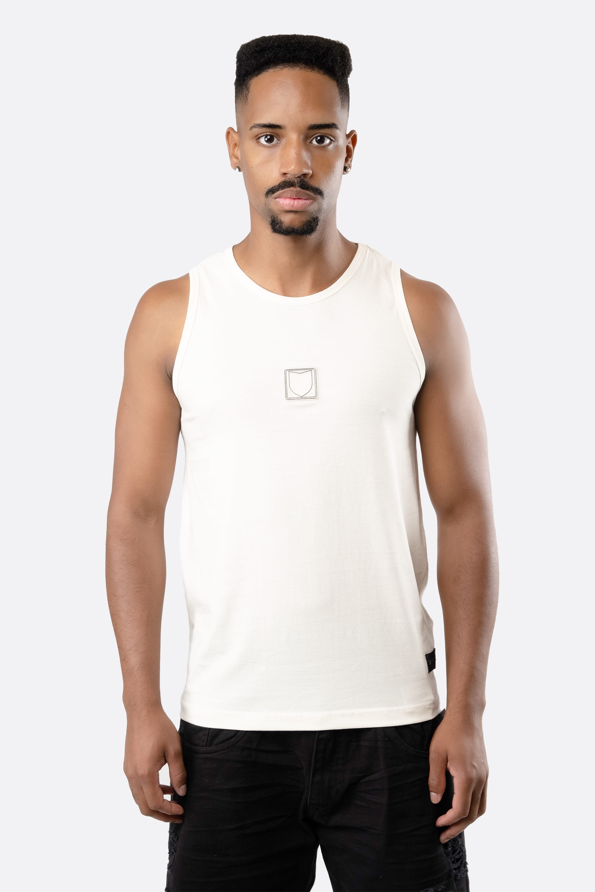 Camiseta Emive Regata Line Cube Off White