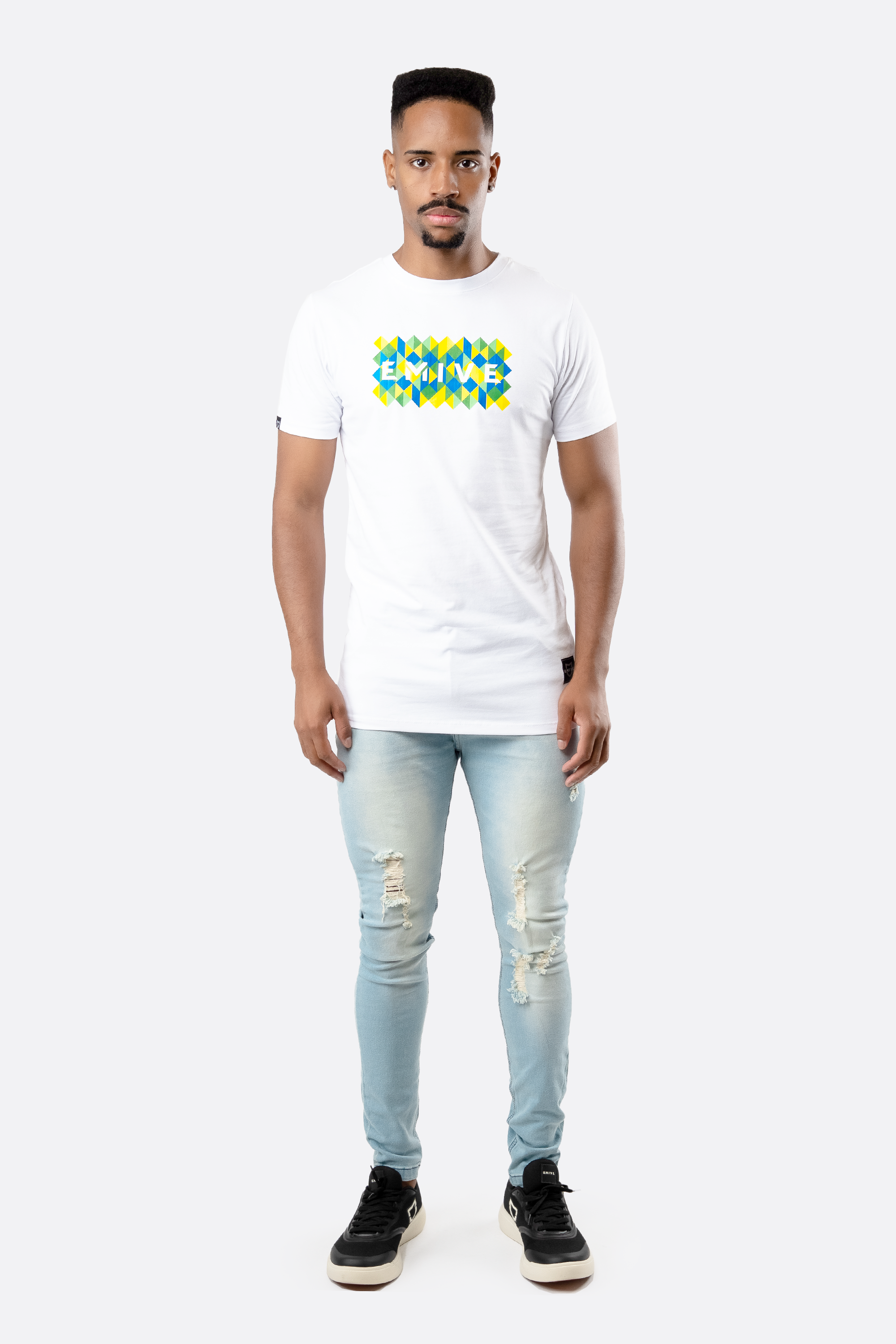 Camiseta Emive Long Brazil Branco