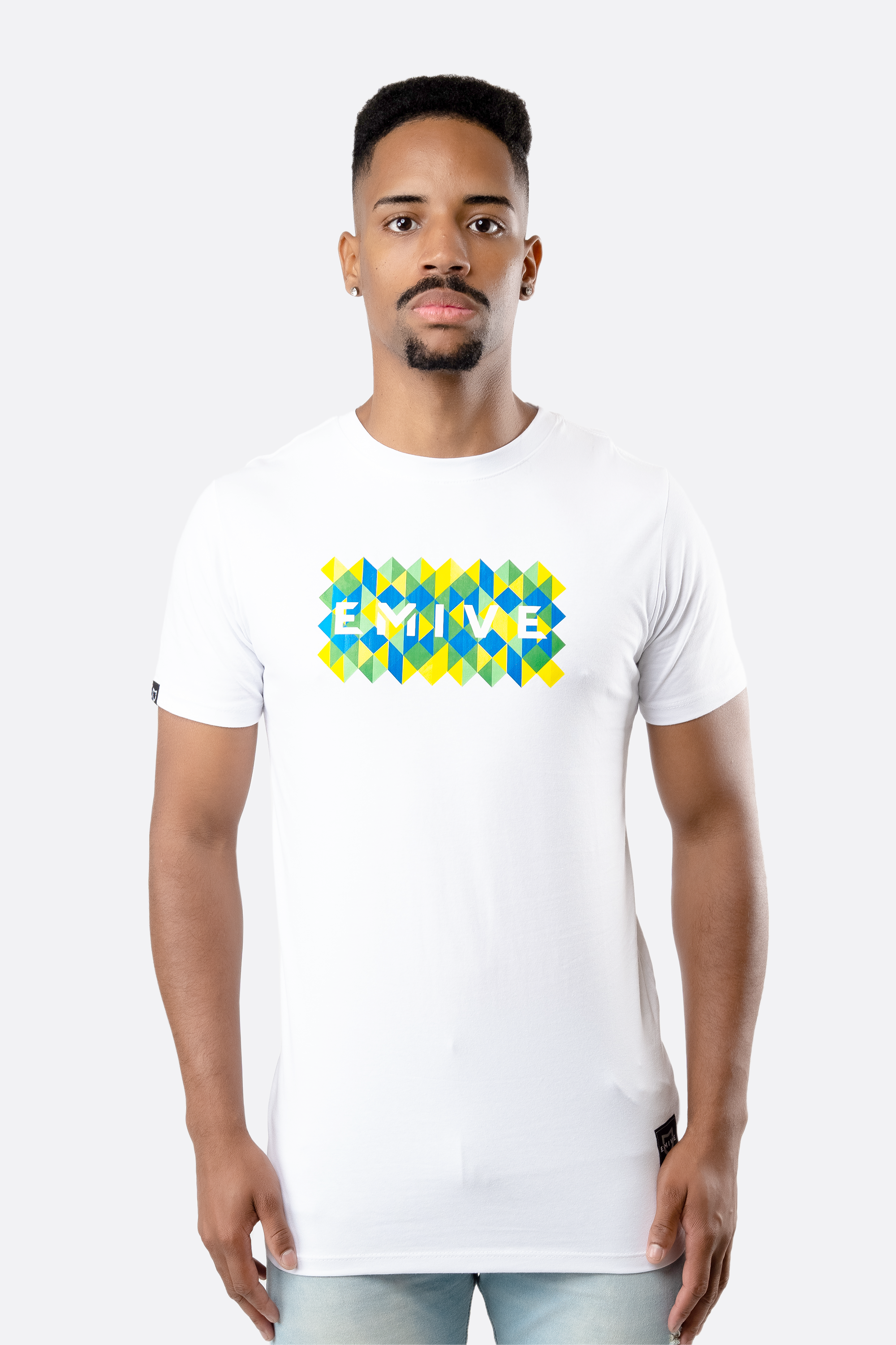 Camiseta Emive Long Brazil Branco