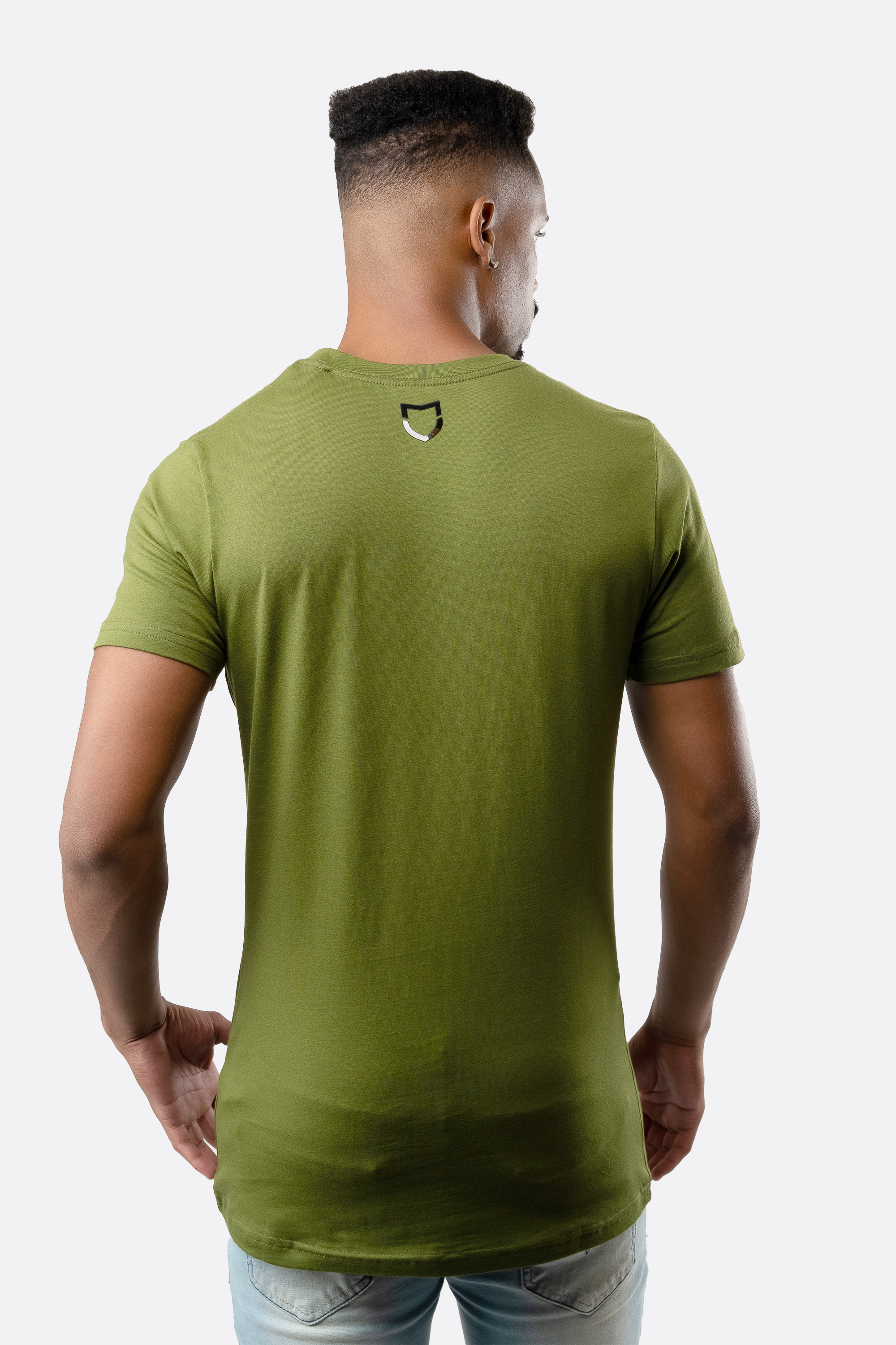 Camiseta Emive Long Retro Verde