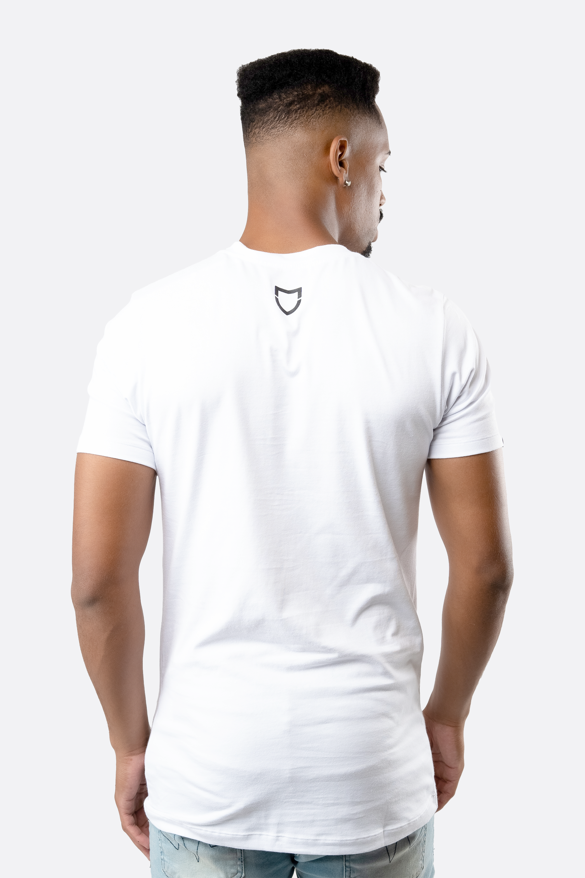Camiseta Emive Long Stone Branco