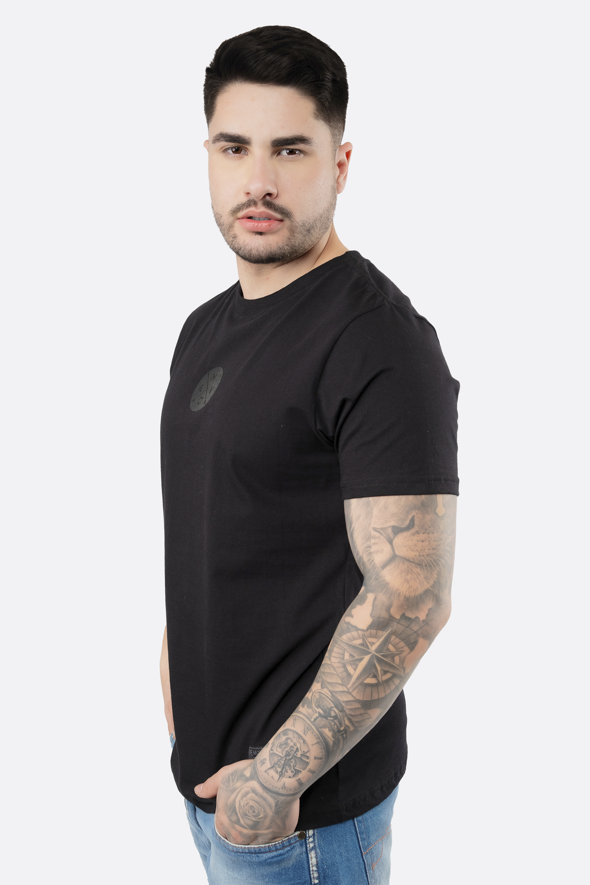 Camiseta Emive Regular TR Preto