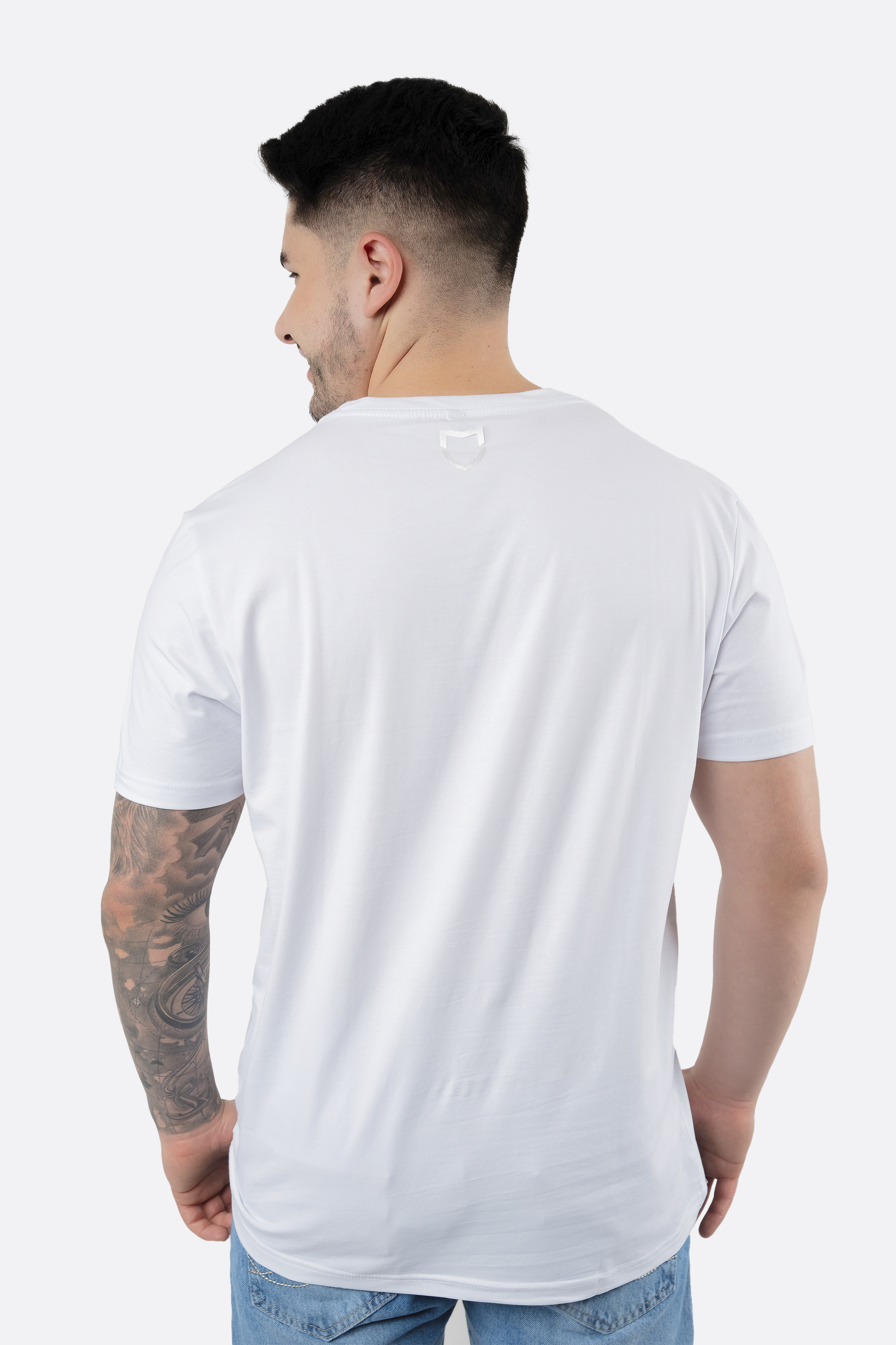 Camiseta Emive Regular Tom Branco