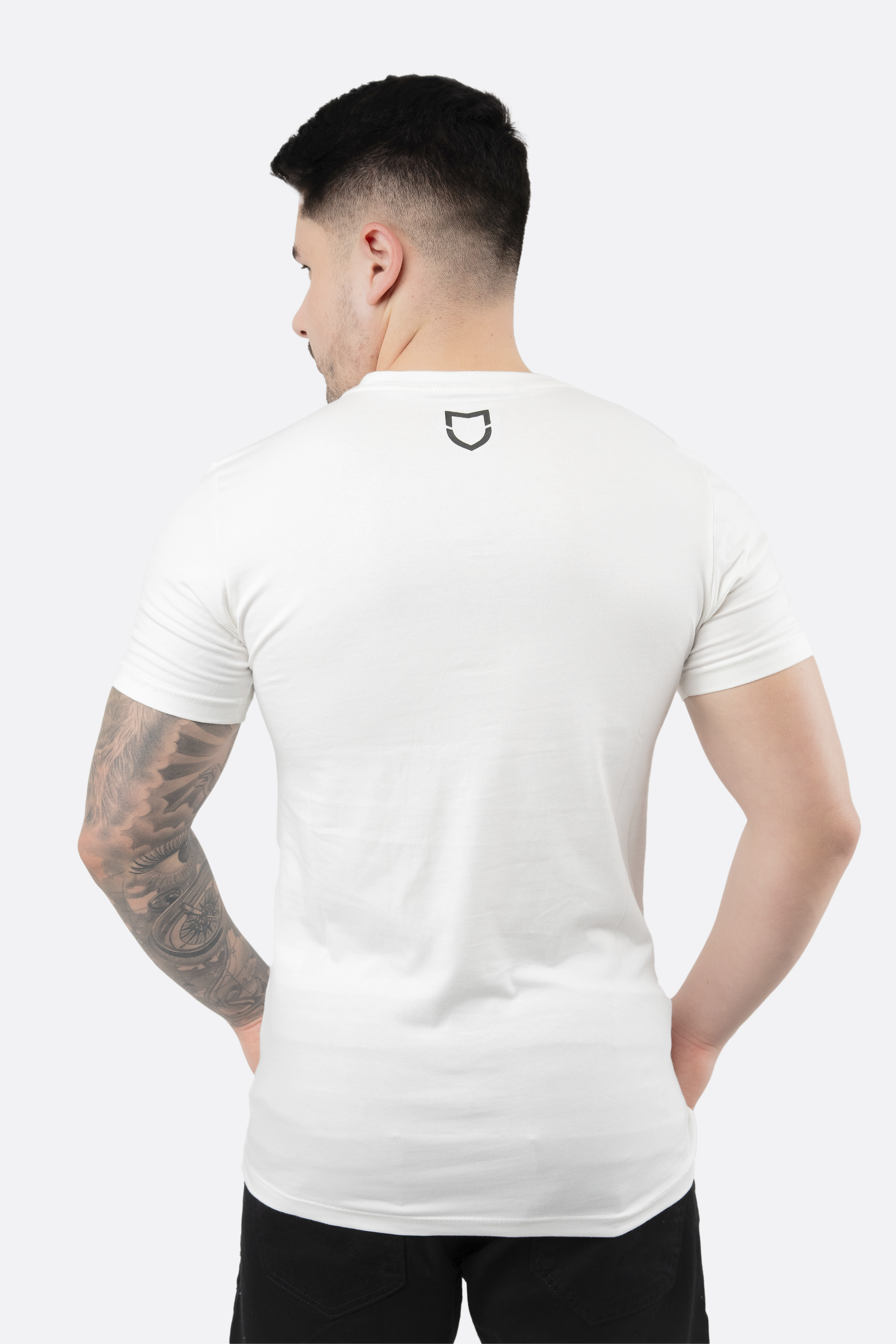 Camiseta Emive Long Basic Off White