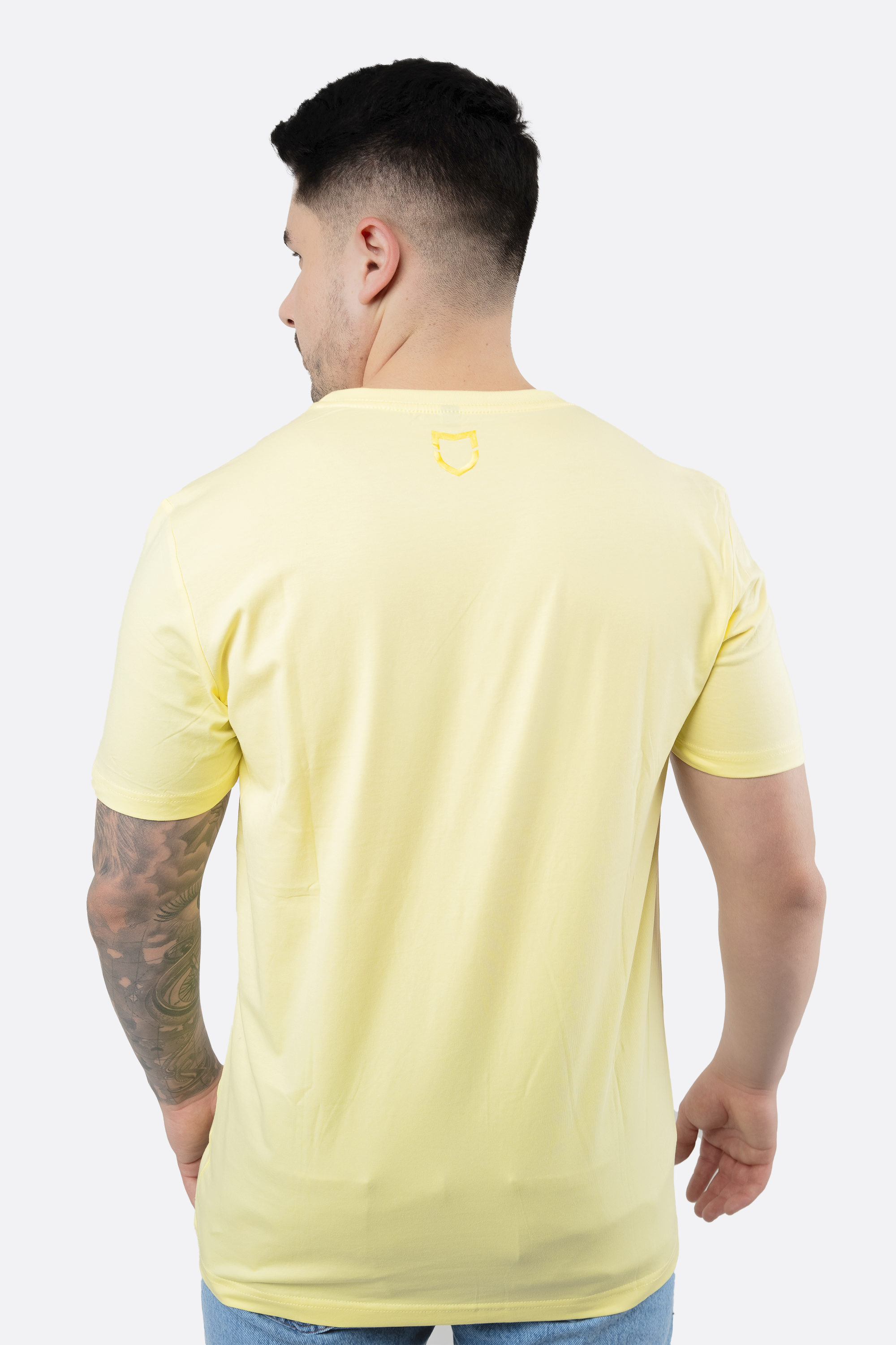 Camiseta Emive Regular Tom Amarelo