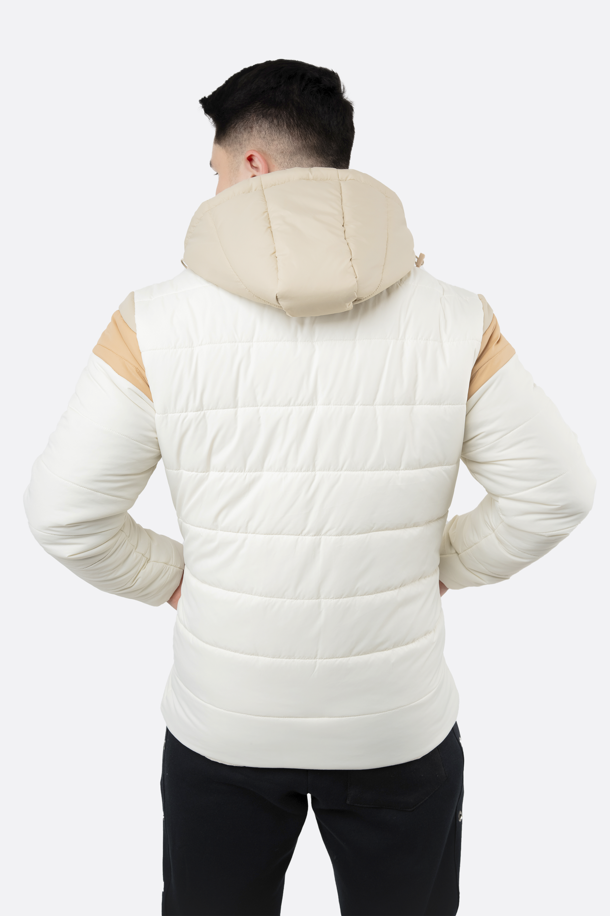 Jaqueta Emive Bomber Sand Off White/Bege