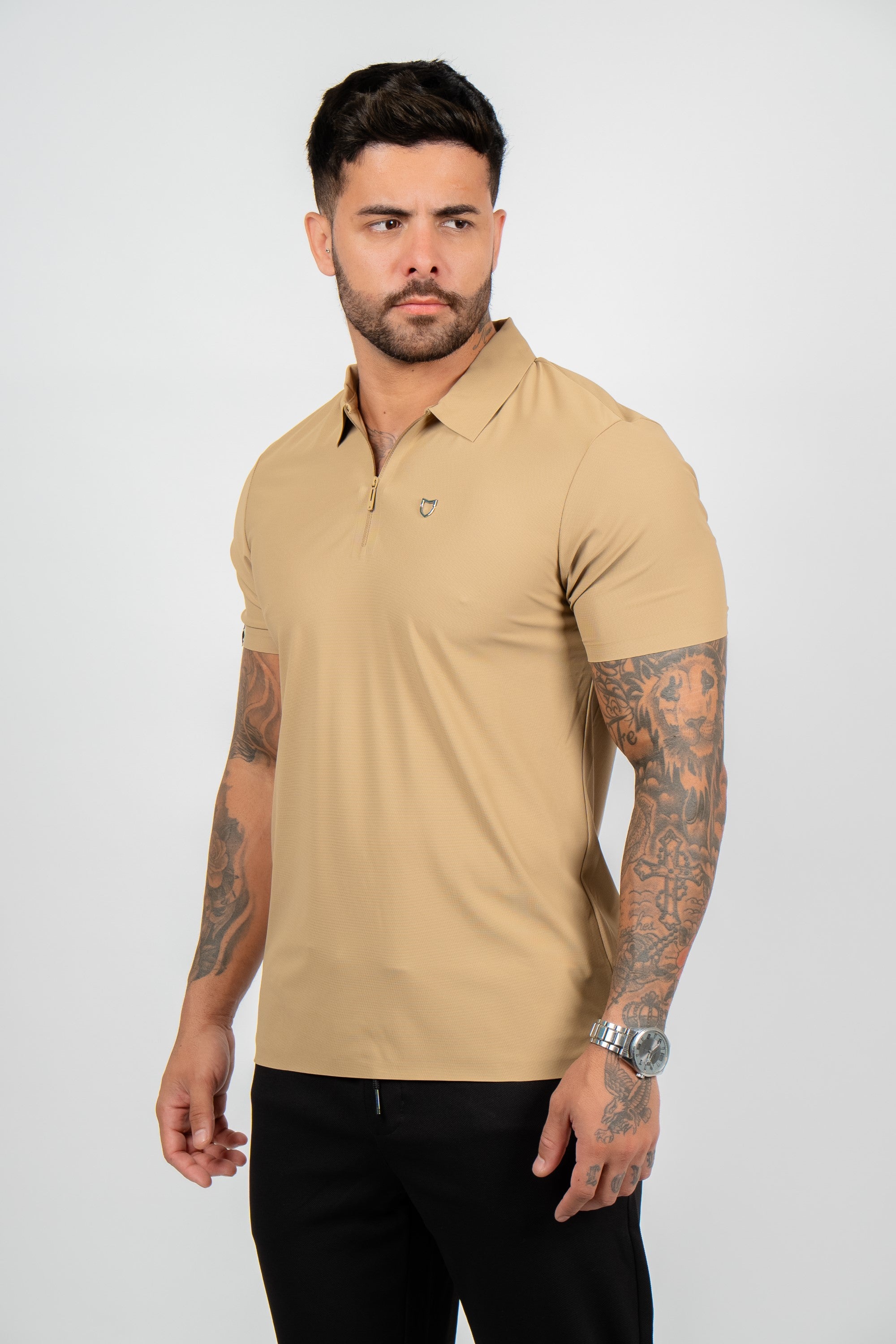Polo Emive Lisboa Bege