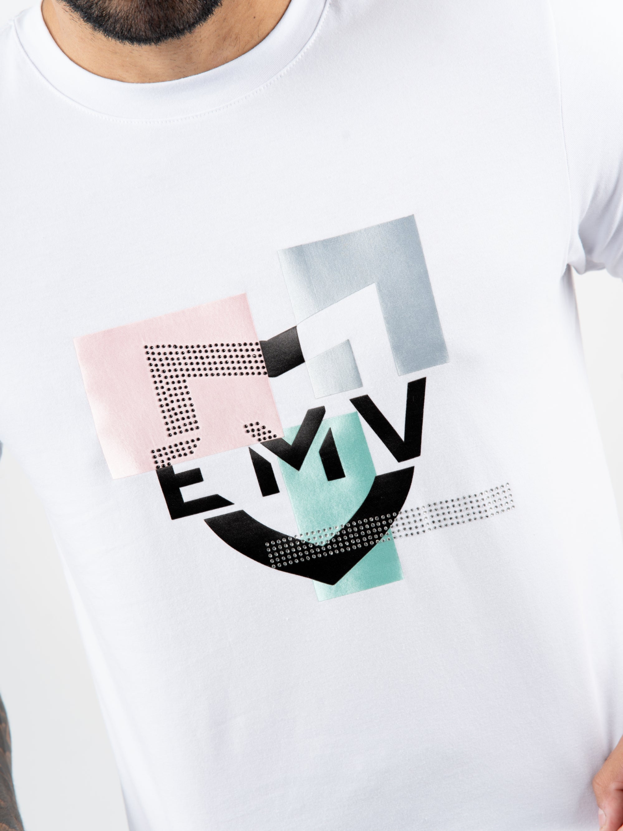 Camiseta Emive Long Vrix Branco