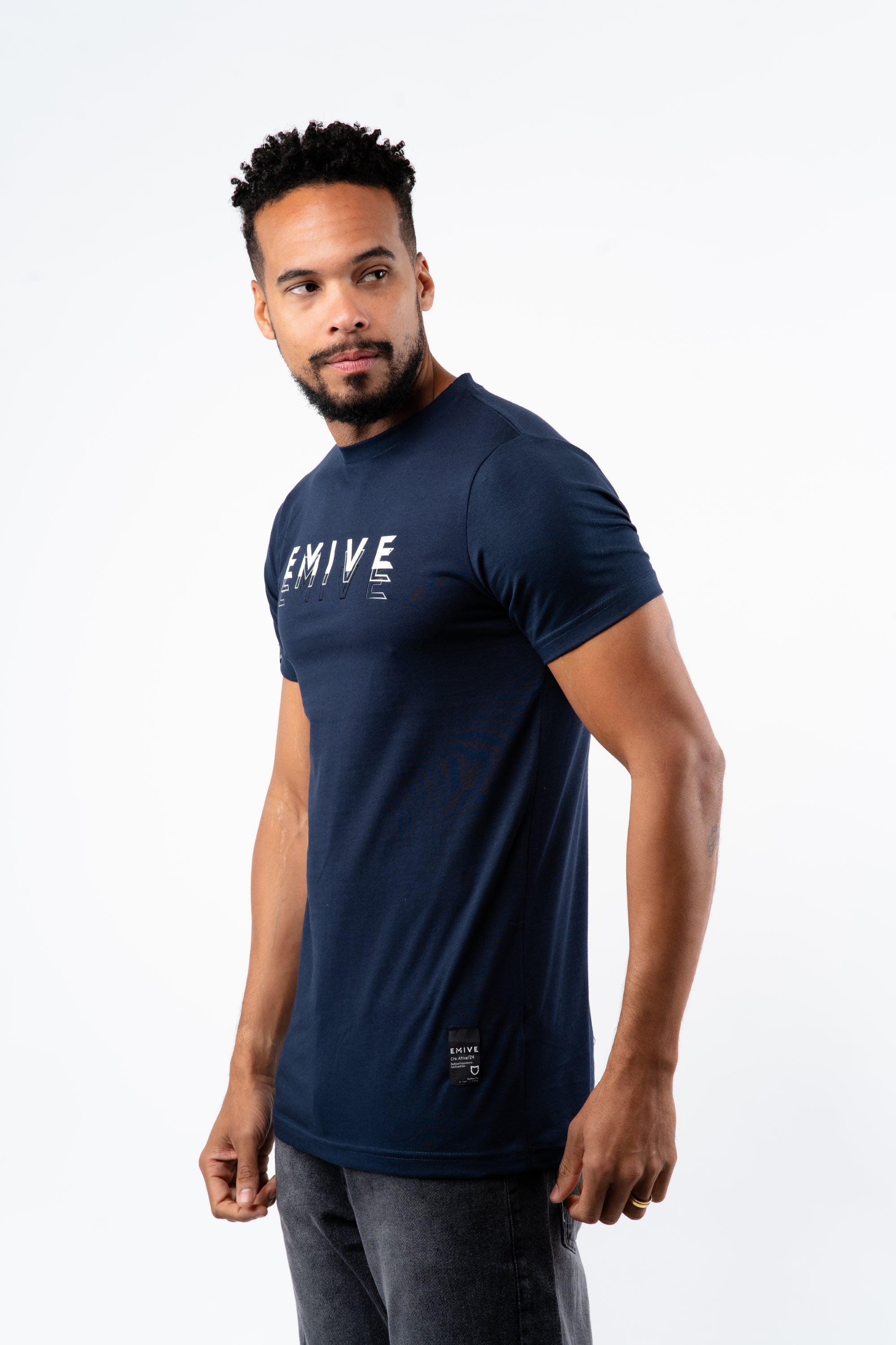 Camiseta Emive Long Trax Marinho