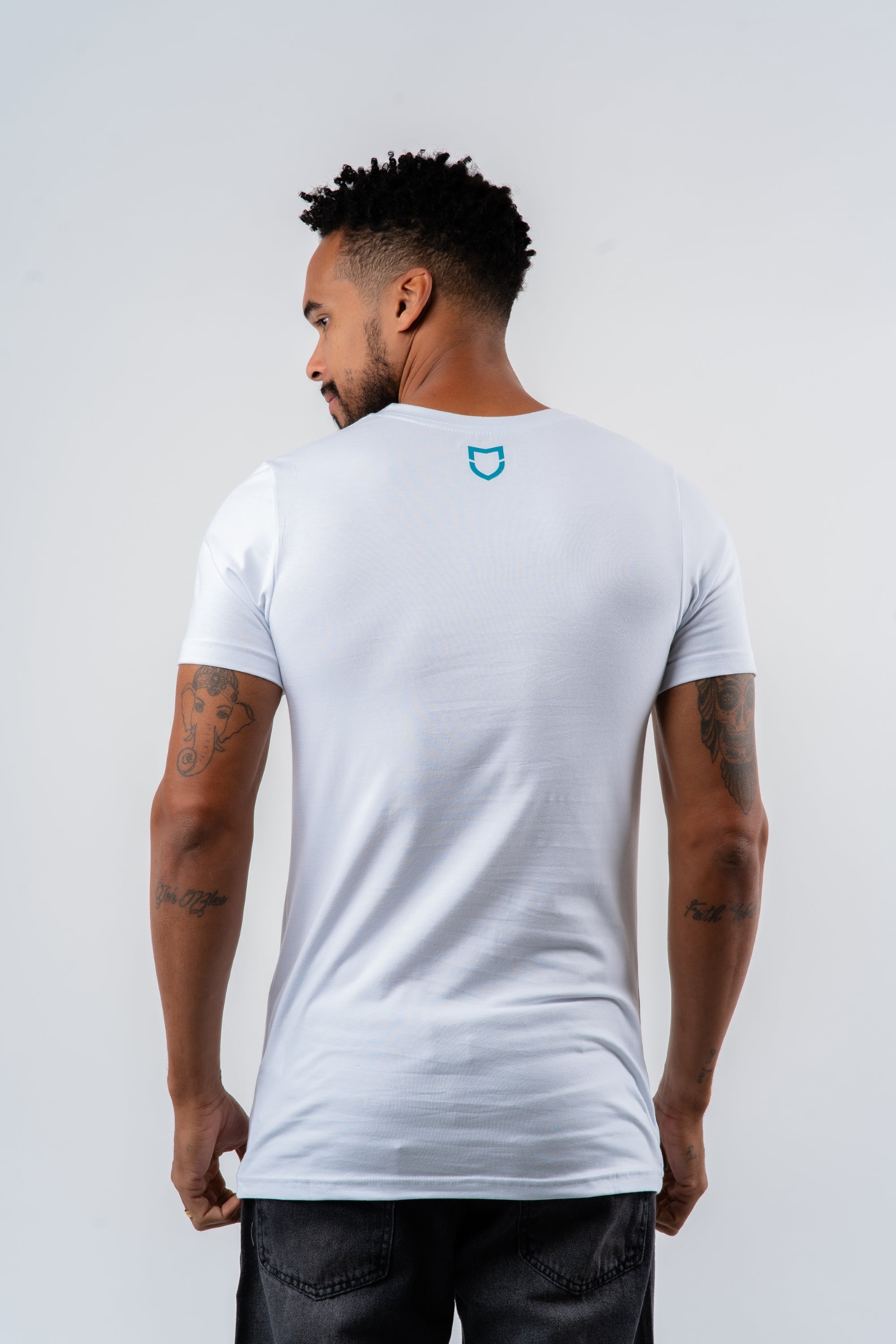 Camiseta Emive Long Splash Branco