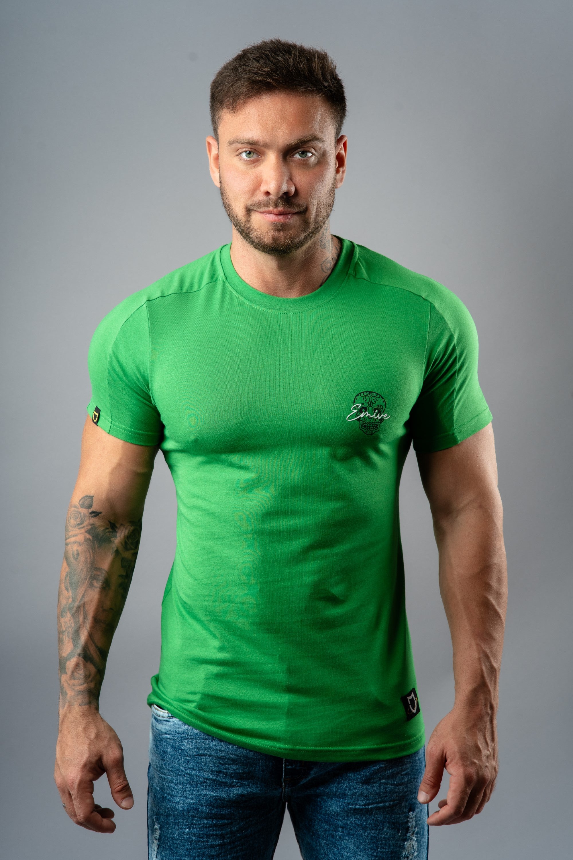 Camiseta Emive Long La Catrin Verde