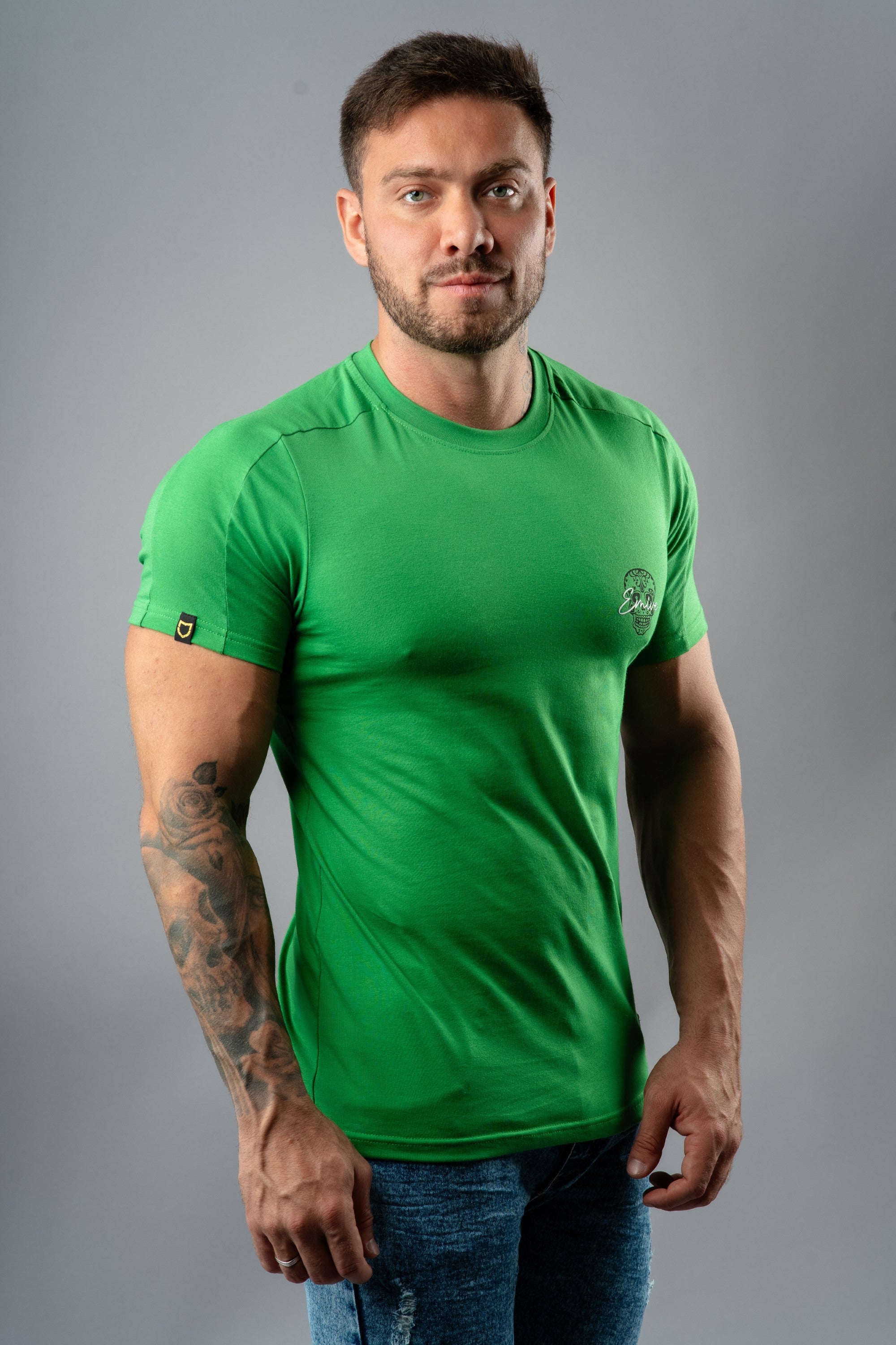 Camiseta Emive Long La Catrin Verde