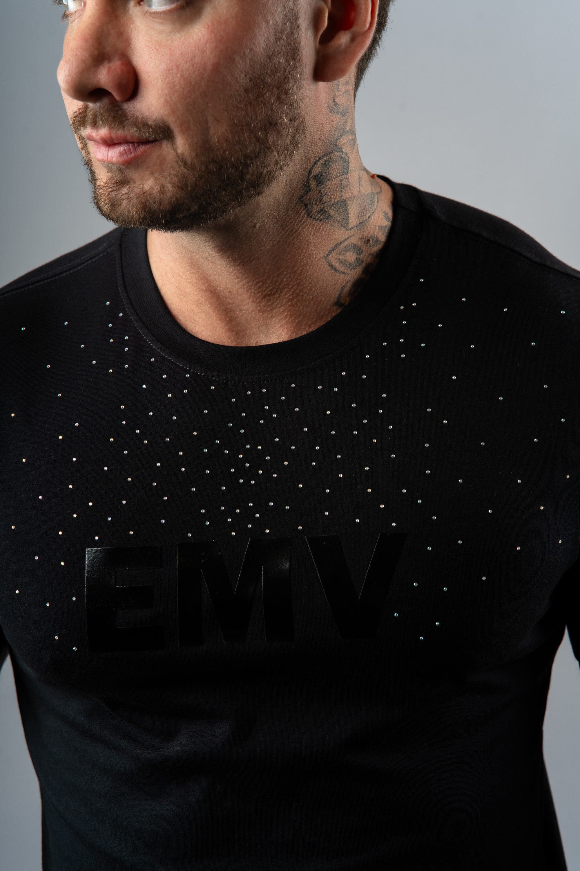 Camiseta Emive Long Vegas Preto*