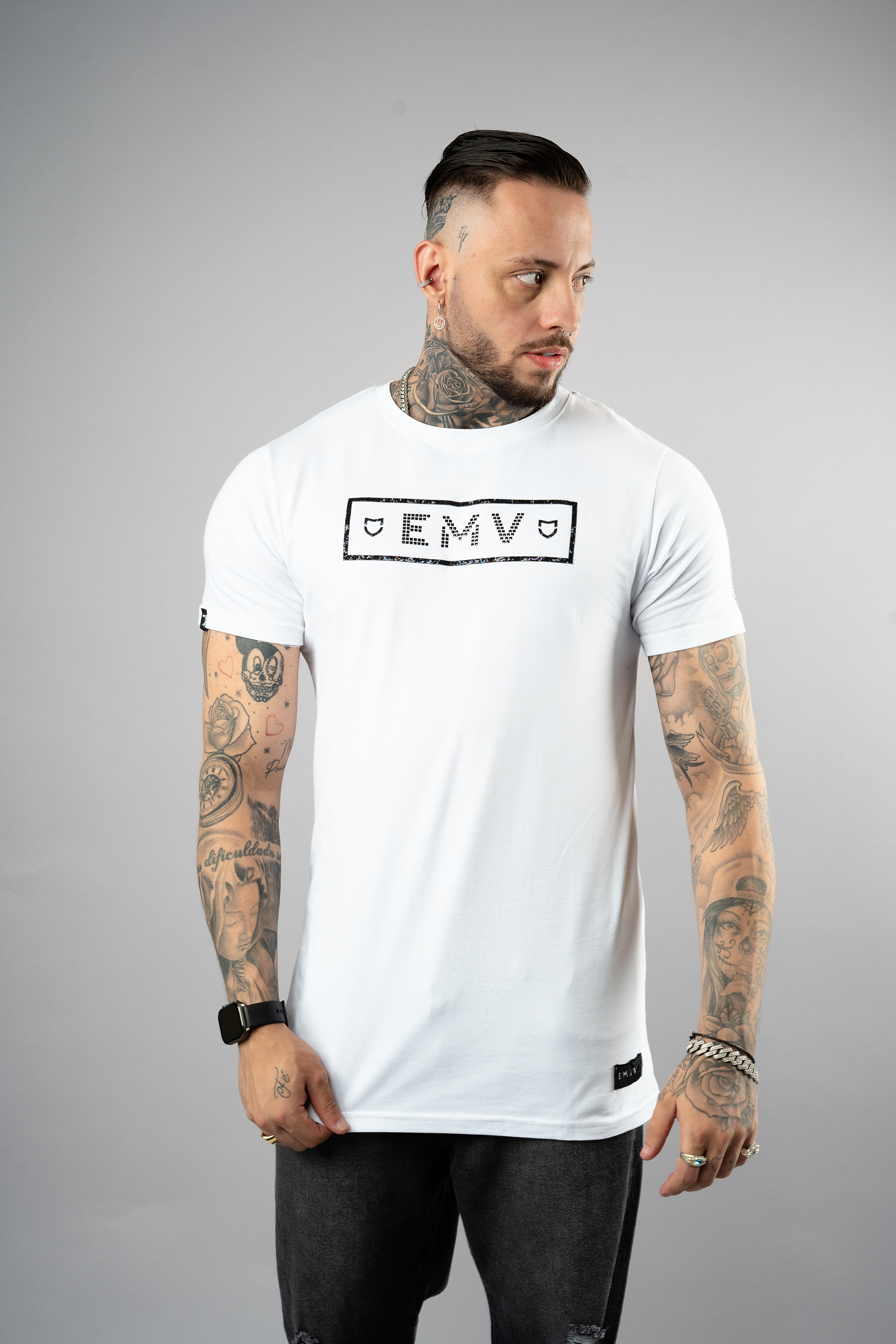 Camiseta Emive Long Unive Branco