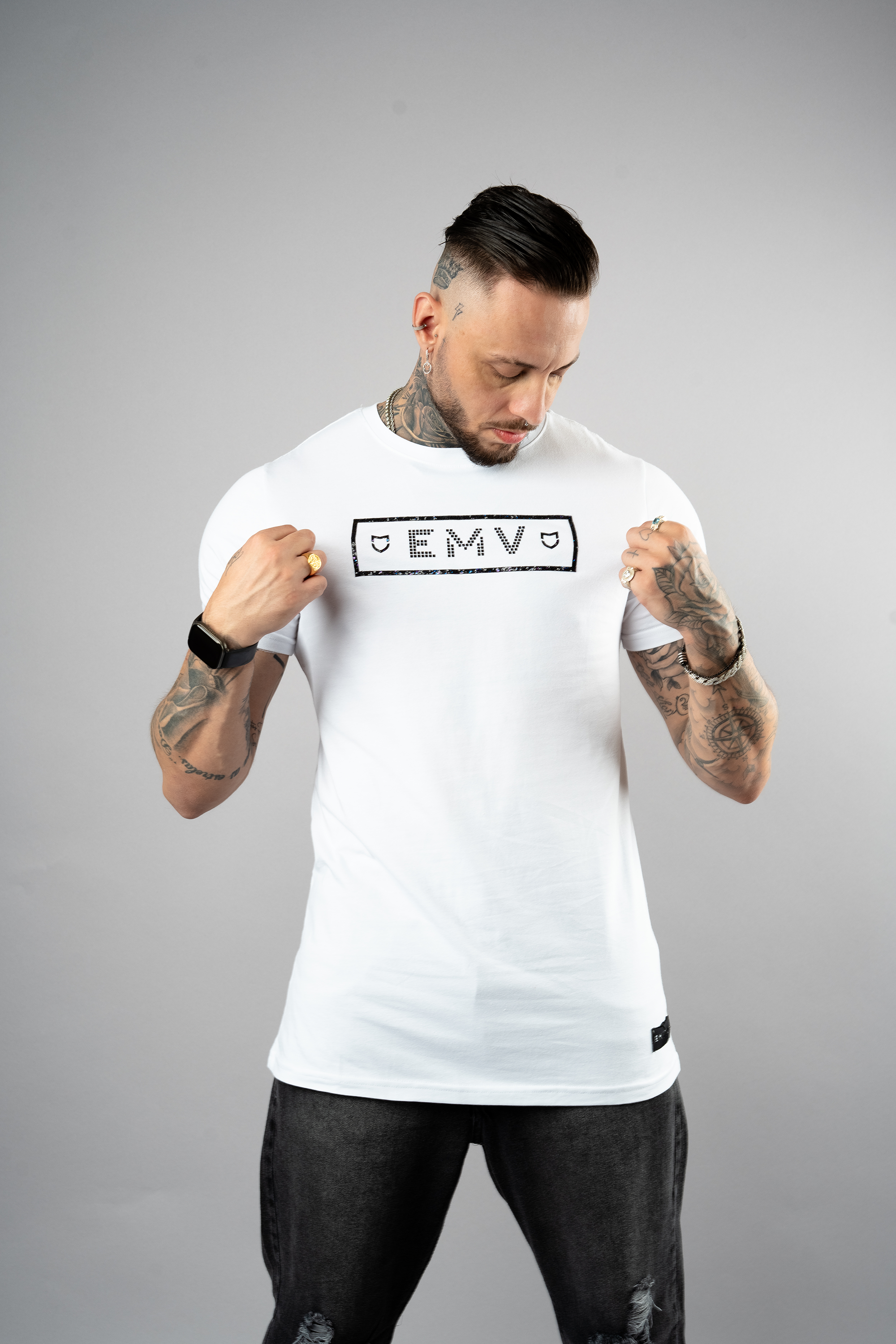 Camiseta Emive Long Unive Branco