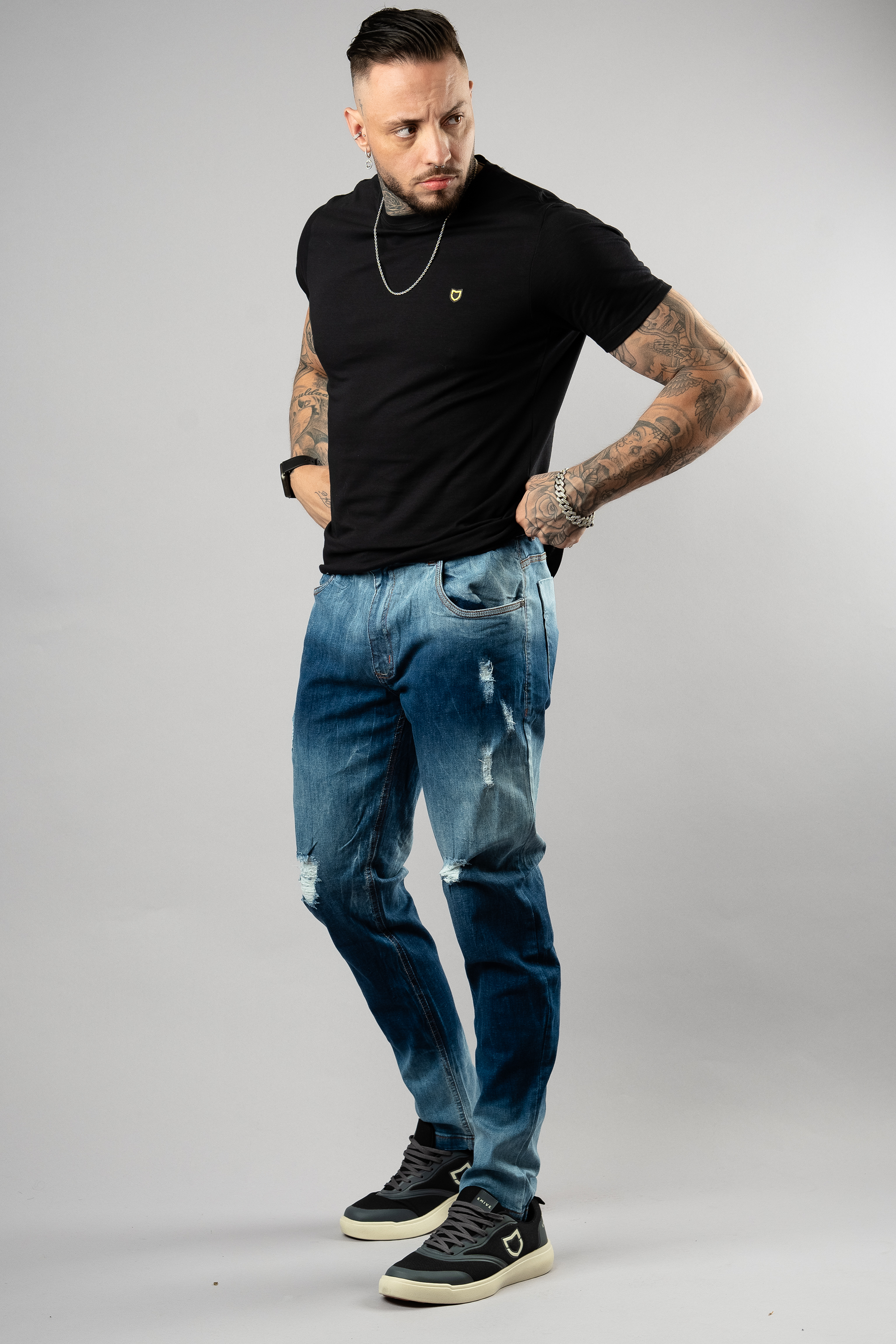 Calça Jeans Emive Skinny RF Estoned*