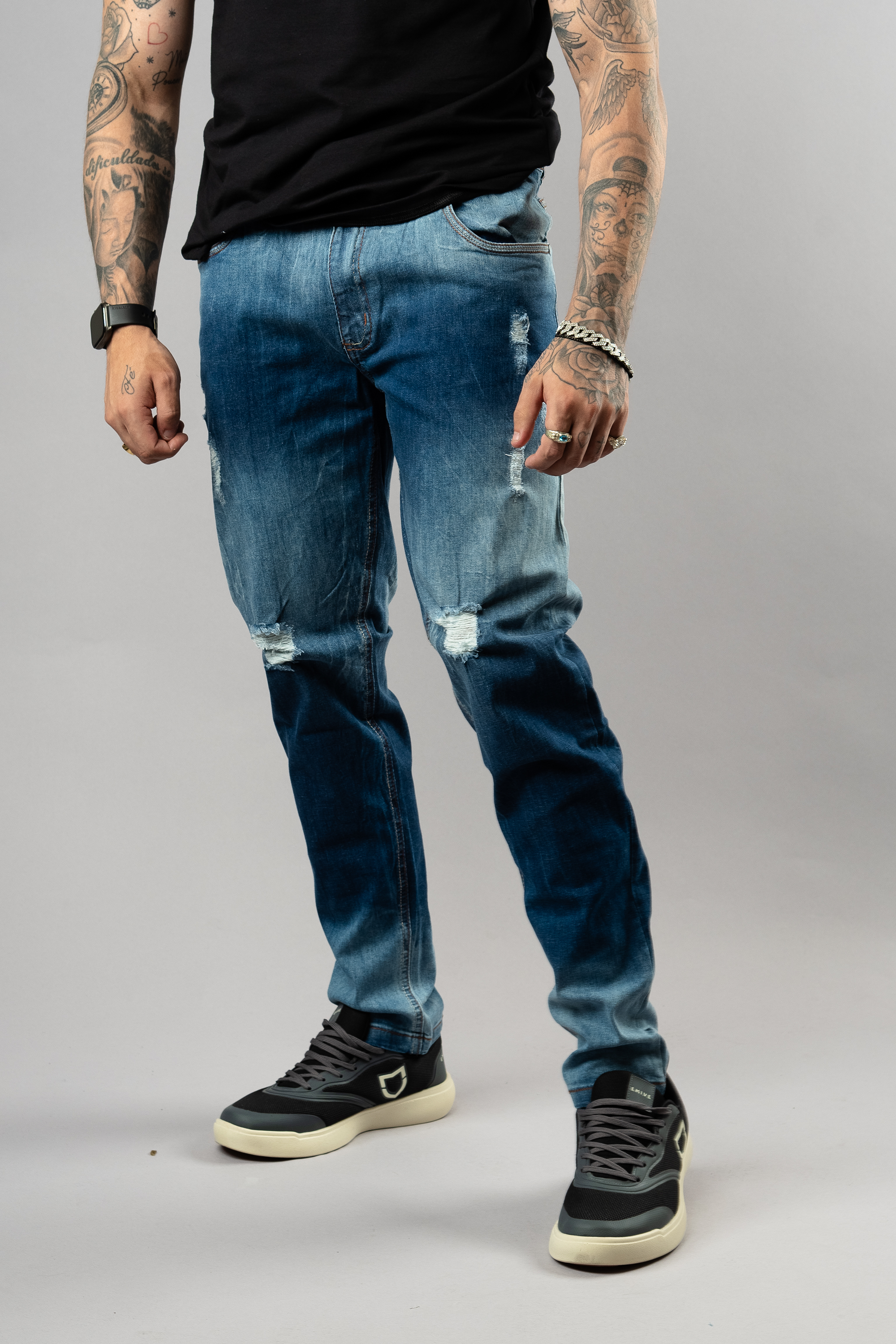 Calça Jeans Emive Skinny RF Estoned*