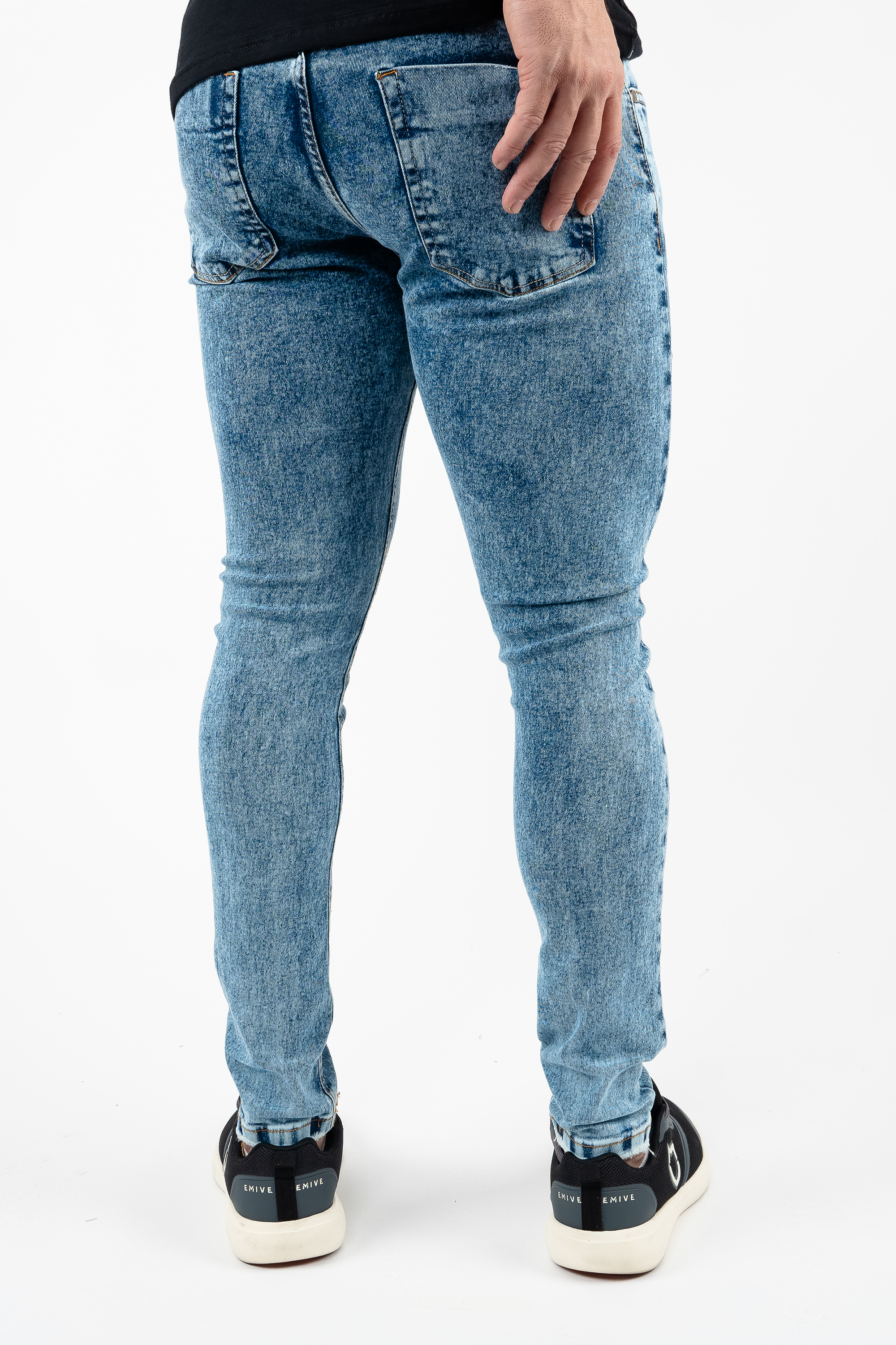 Calça Jeans Emive Skinny BR Azul Escuro