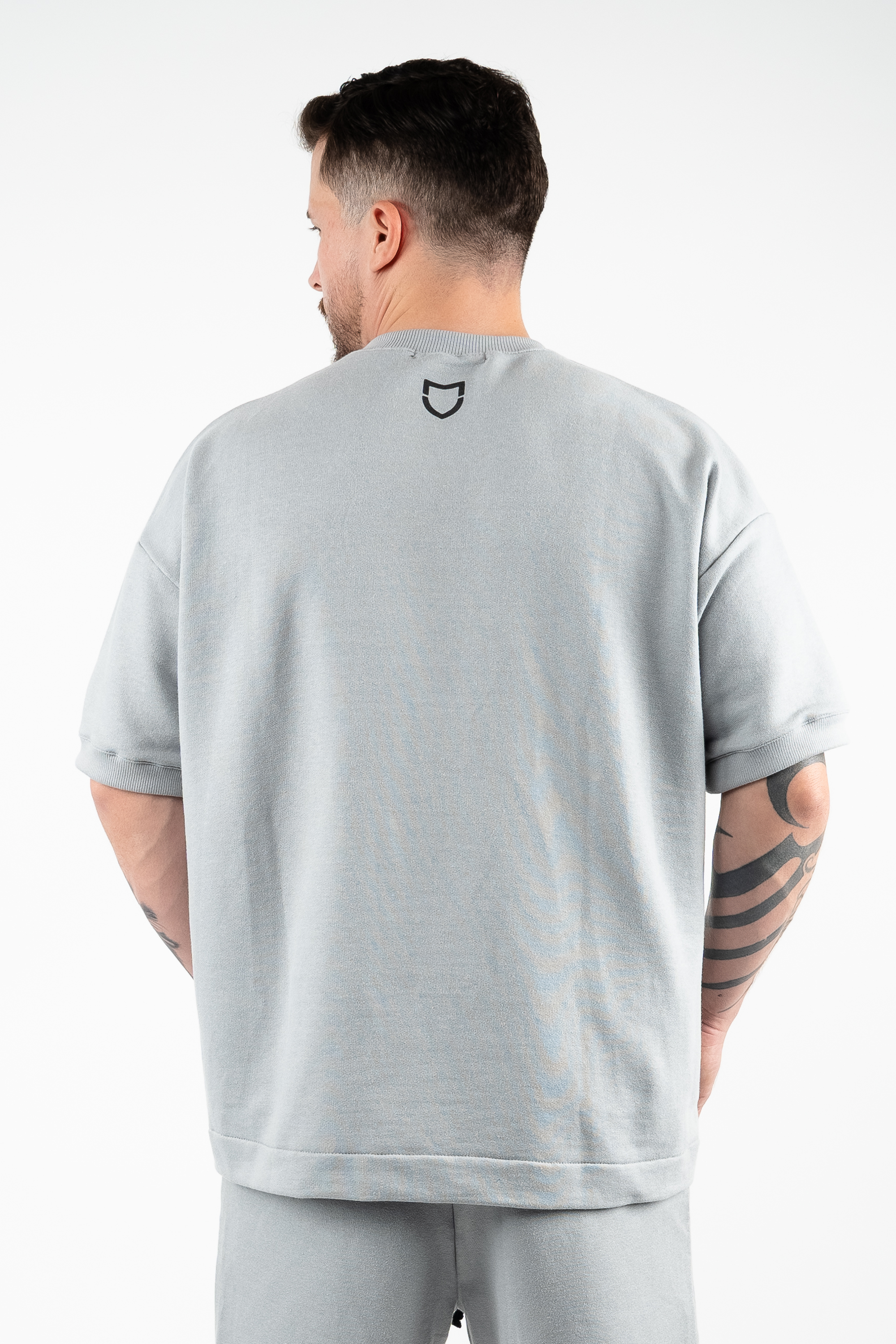 Camiseta Emive Oversized Prey Cinza