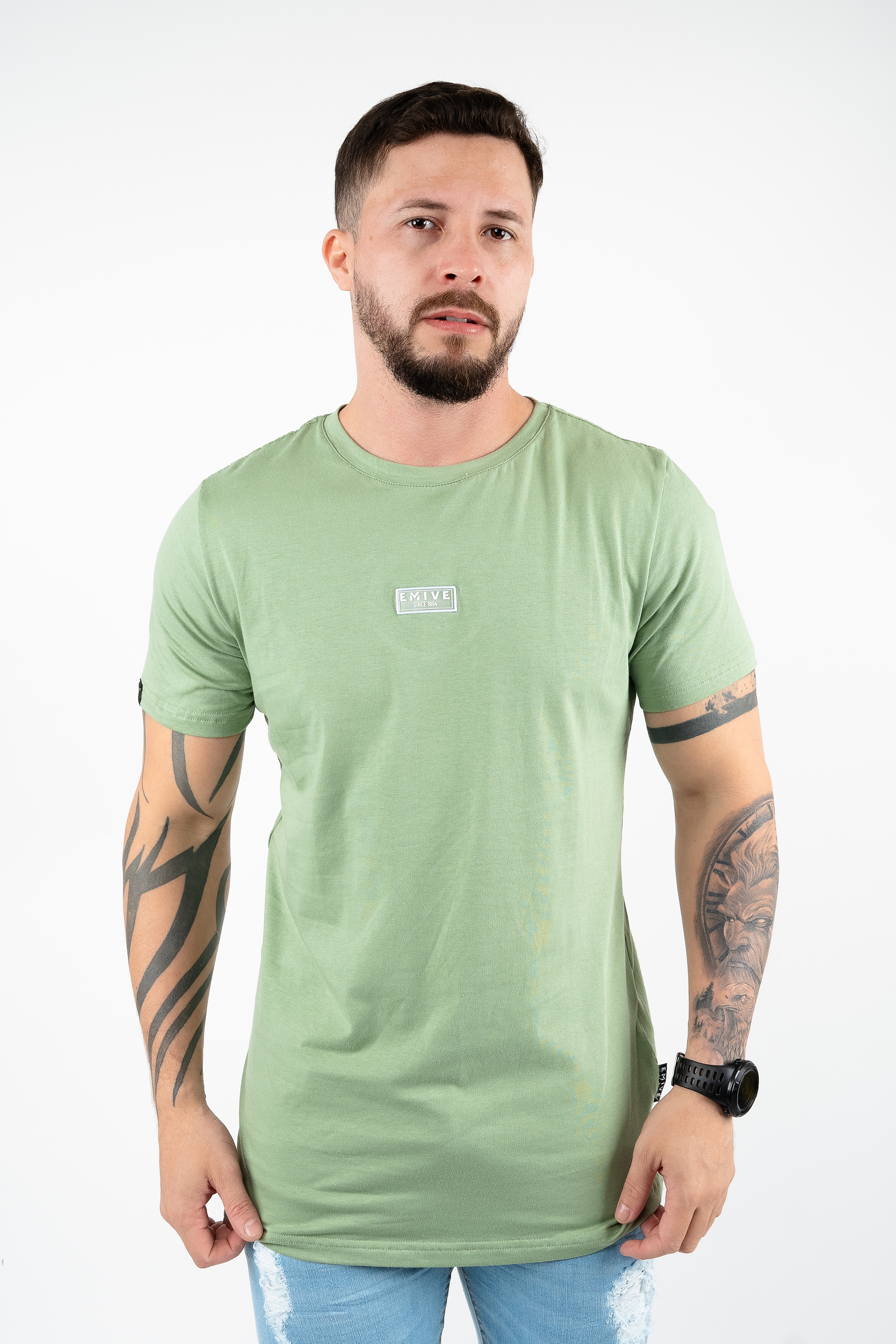 Camiseta Emive Long Since 1994 Verde