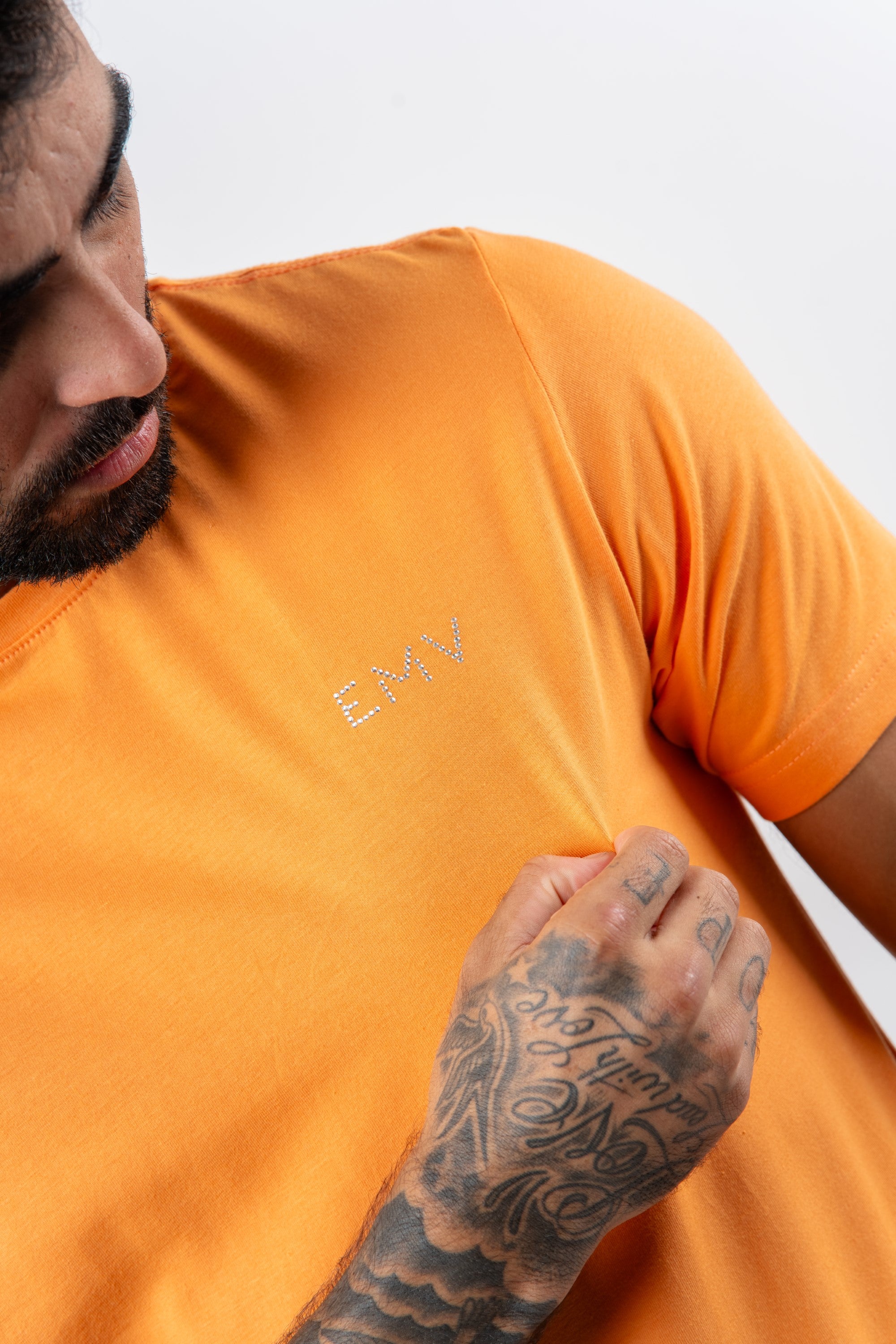 Camiseta Emive Long Shine Laranja