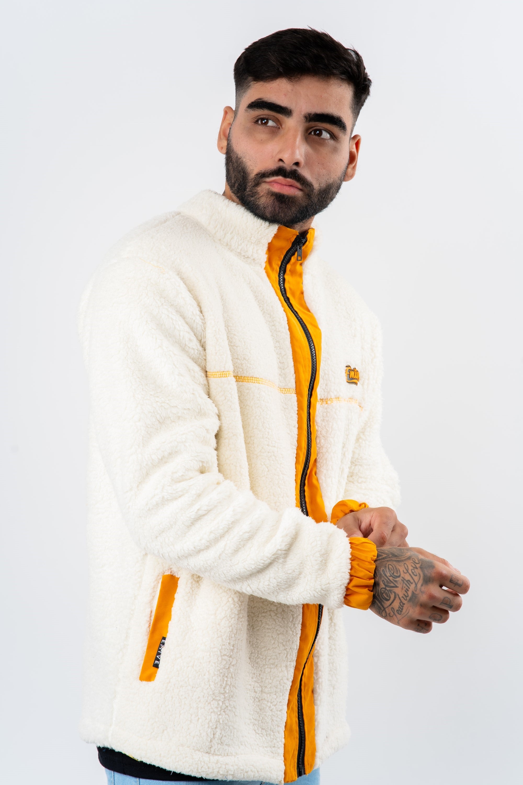 Jaqueta Emive Sherpa Cool Off White