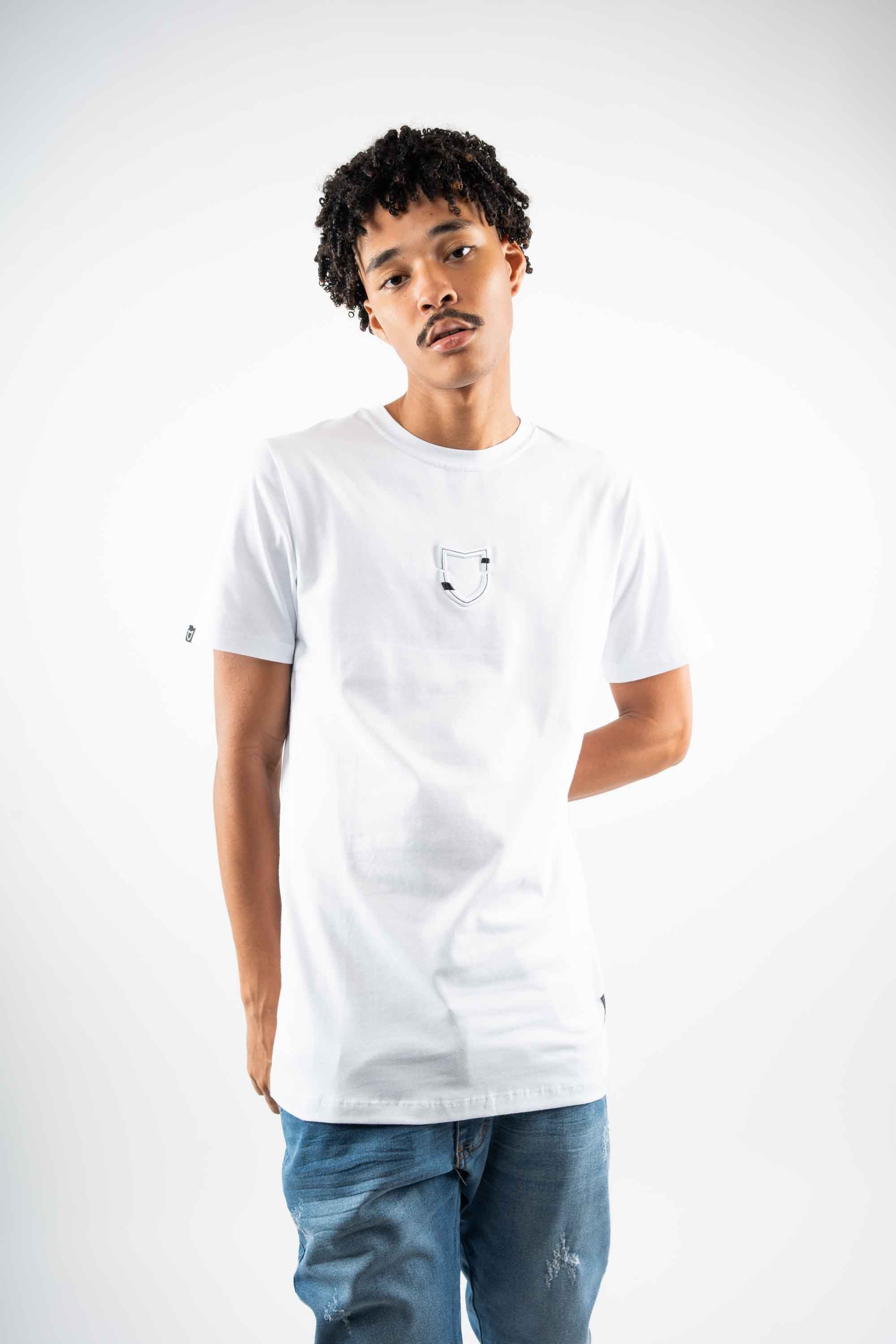 Camiseta Emive Long Pesblack Branco