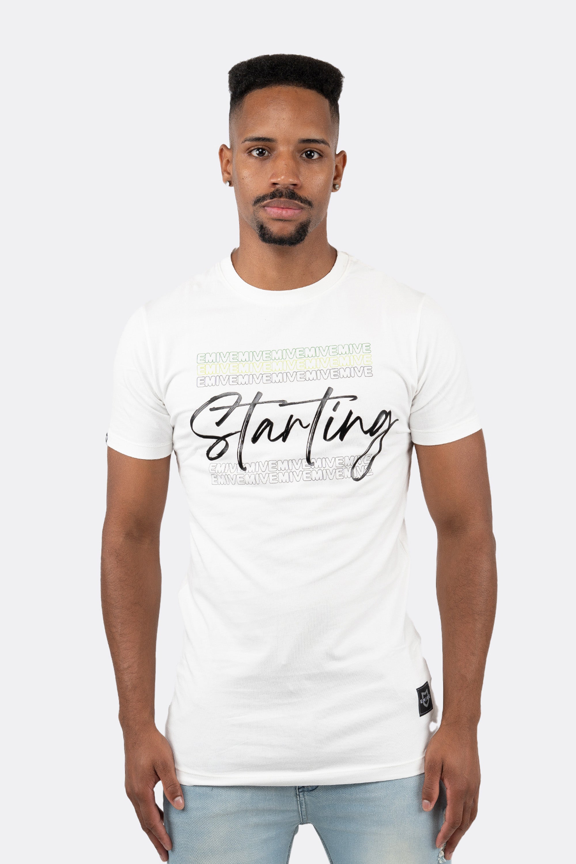 Camiseta Emive Long Starting Branco