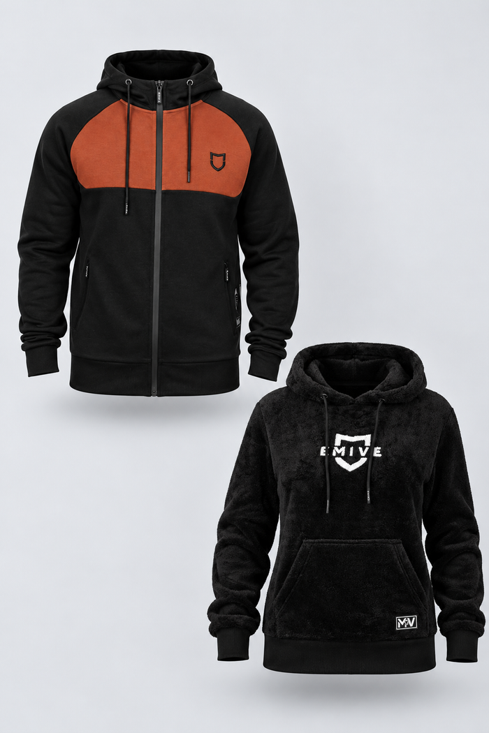 Kit Casal Emive School + Border Preto