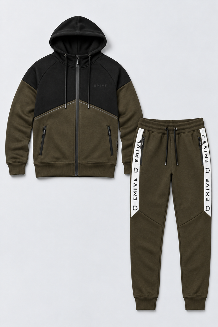 Kit Moletom Emive Brand + Calça Twuts Verde