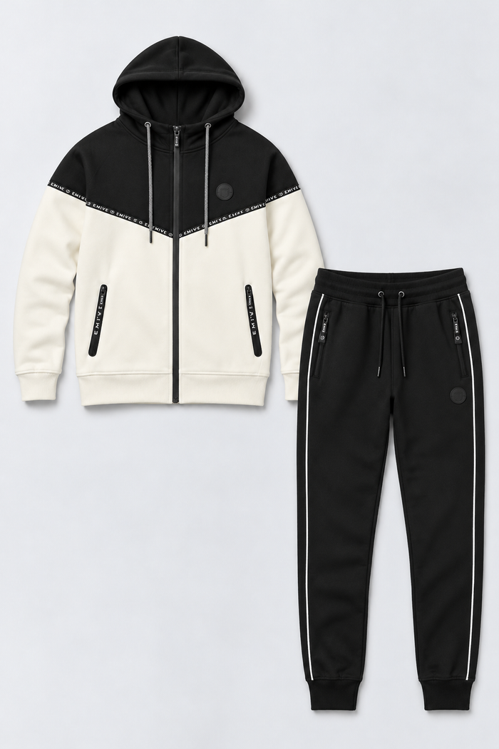 Kit Moletom Emive Gorg + Calça Slimcut Preto