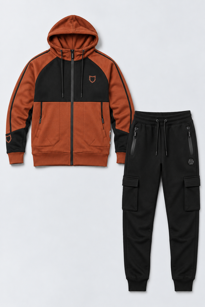 Kit Moletom Emive Ziper Super + Calça Pockets Preto