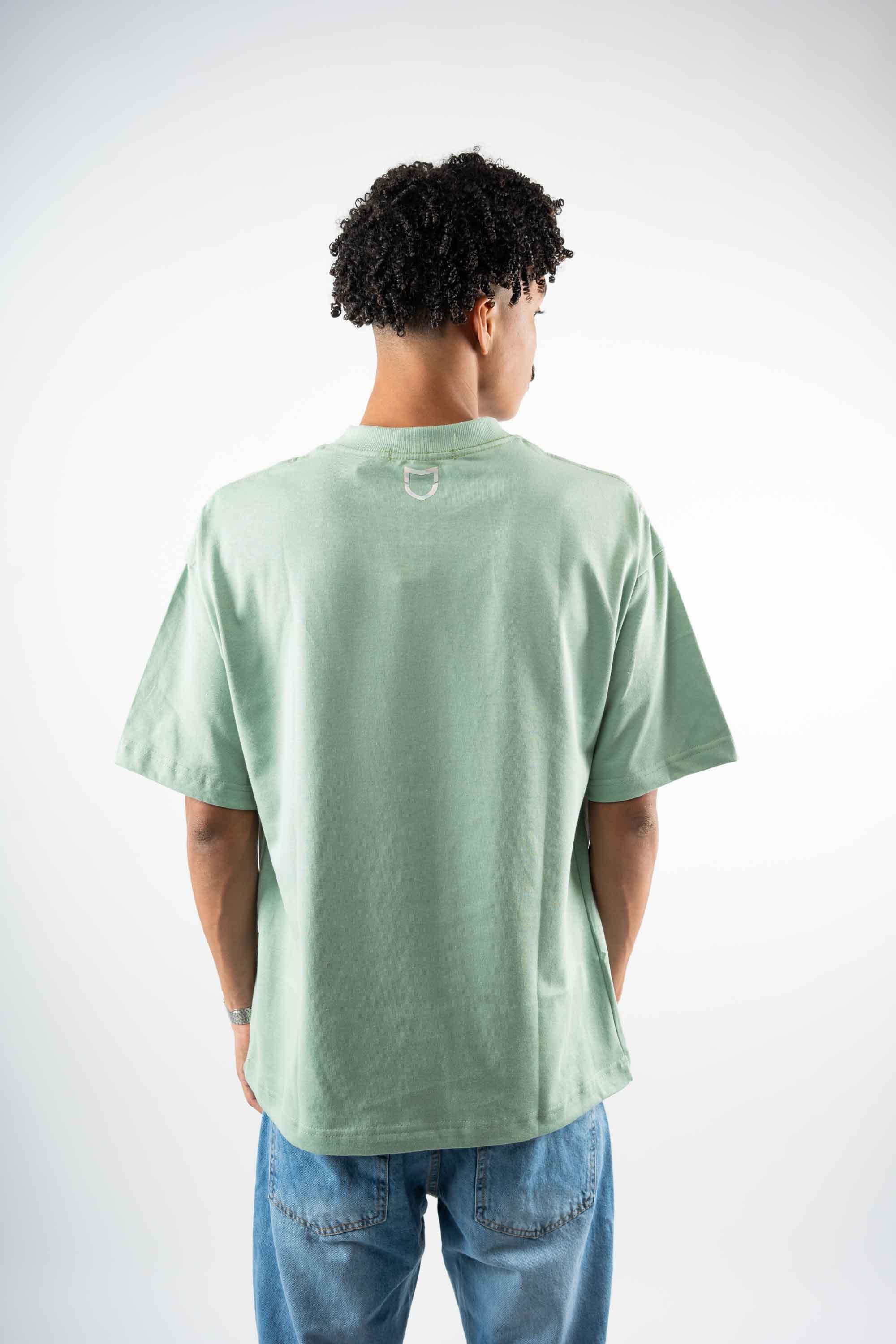 Camiseta Emive Oversized Logo Verde - Emive Oficial